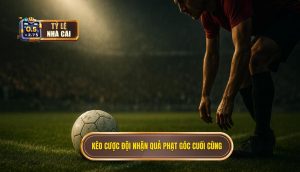 Kèo cược đội nhận quả phạt góc cuối cùng