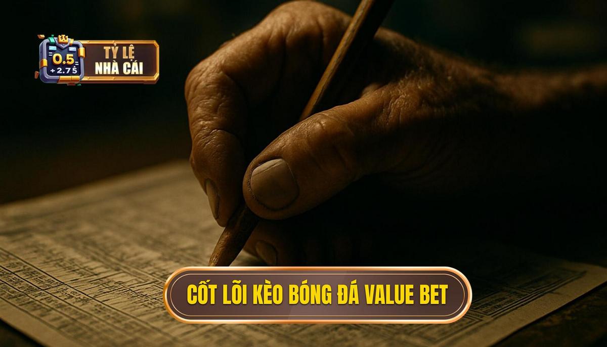 Bản chất cốt lõi của kèo bóng đá value bet trong cá cược hiện đại