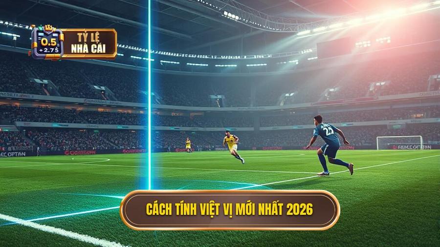 1. Cách tính việt vị mới nhất 2026