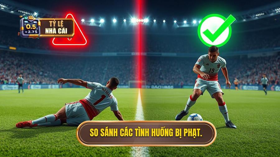 3. So sánh các tình huống bị phạt.
