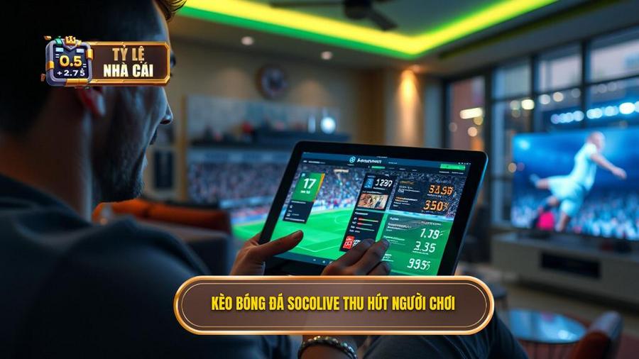 Kèo bóng đá Socolive thu hút người chơi