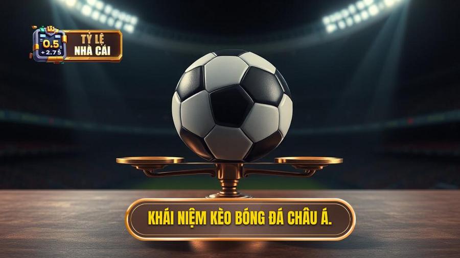 Khái niệm kèo bóng đá Châu Á.