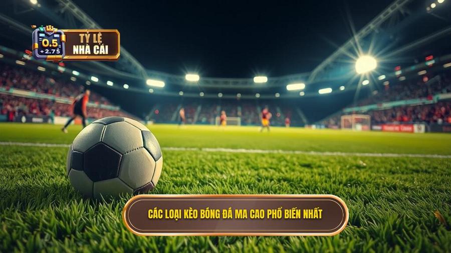 Các loại kèo bóng đá Ma Cao phổ biến nhất