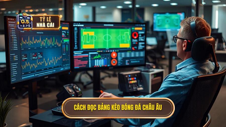 Cách đọc bảng kèo bóng đá Châu Âu