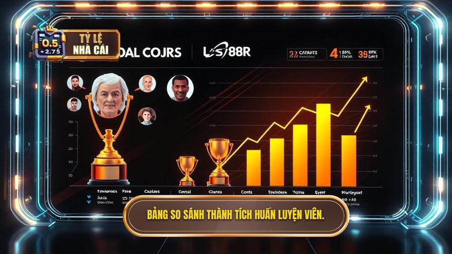 3. Bảng so sánh thành tích huấn luyện viên. Bảng so sánh thành tích huấn luyện viên