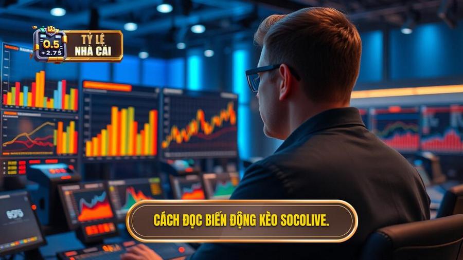 Cách đọc biến động kèo Socolive.