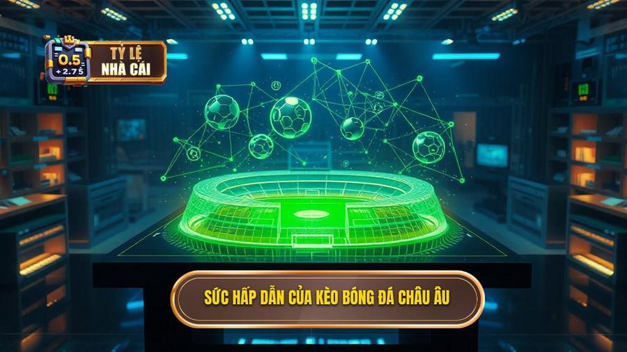 Sức hấp dẫn của kèo bóng đá Châu Âu