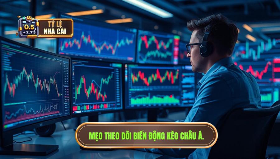 Mẹo theo dõi biến động kèo châu Á