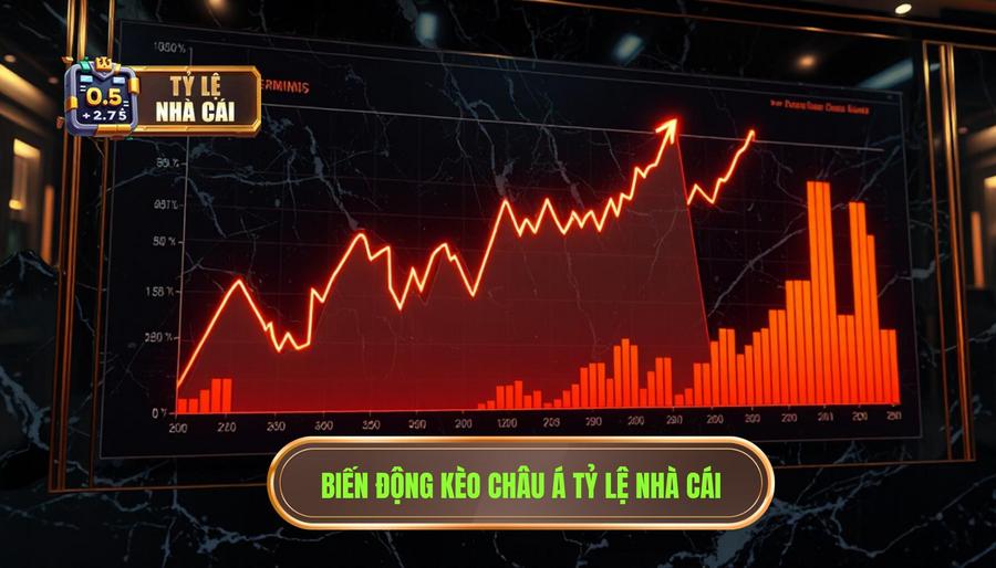 Biến động kèo châu Á TỶ LỆ NHÀ CÁI
