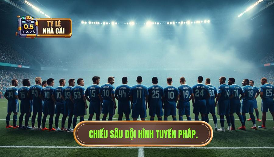 Chiều sâu đội hình tuyển Pháp