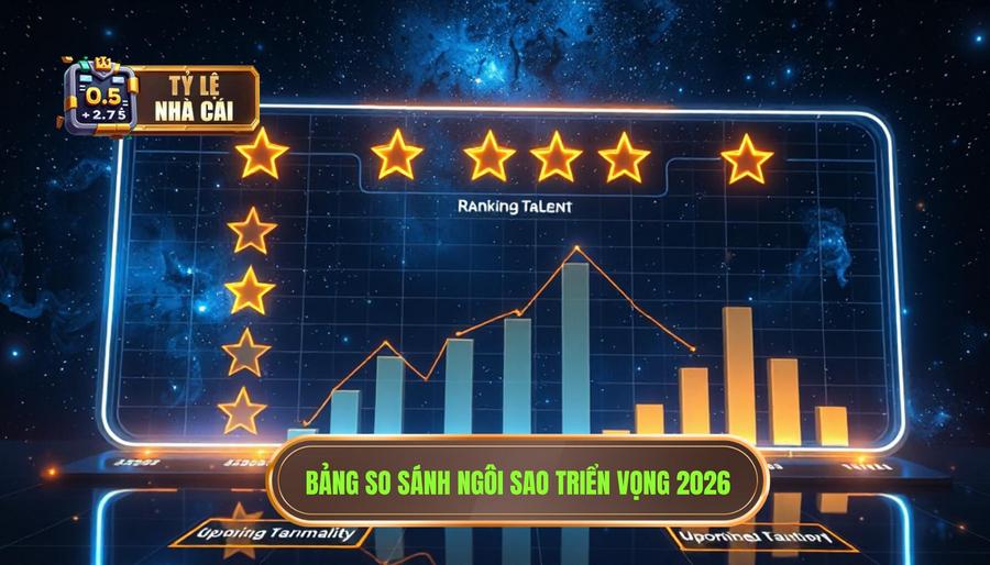 Bảng so sánh ngôi sao triển vọng 2026