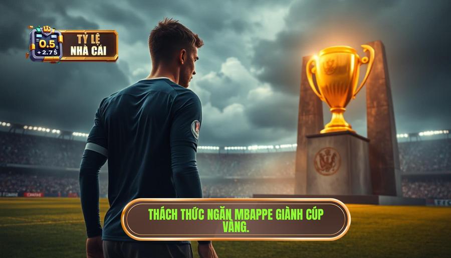 Thách thức ngăn Mbappe giành cúp vàng